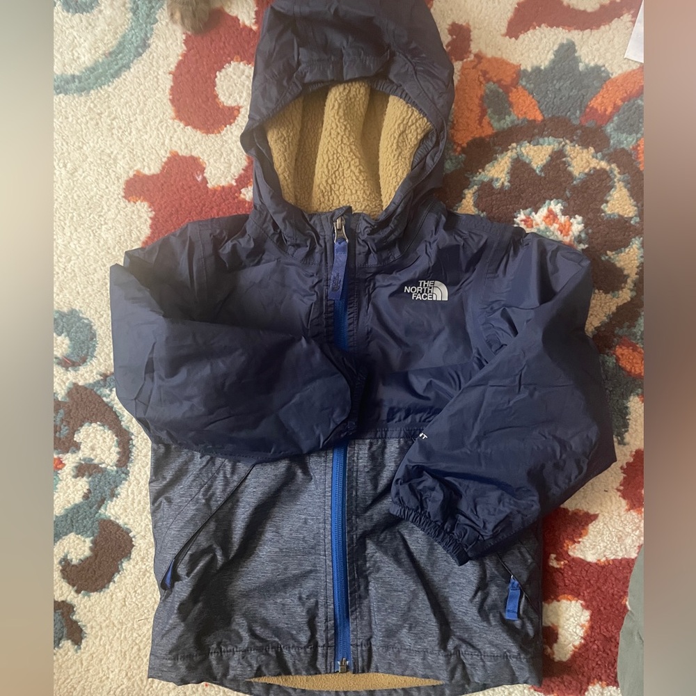 Fleece lined The North Face jacket
